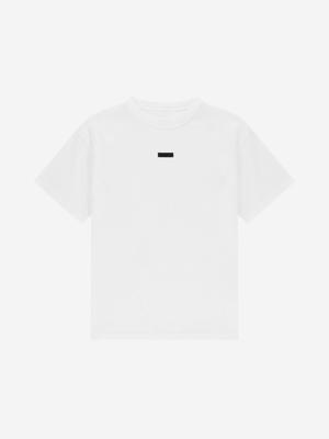 Nik&Nik zomer t-shirt jongens - off wit, oversized - Duuke