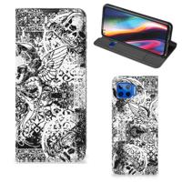 Mobiel BookCase Motorola Moto G 5G Plus Skulls Angel