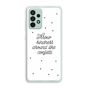 Confetti: Samsung Galaxy A52s 5G Transparant Hoesje