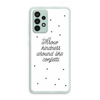 Confetti: Samsung Galaxy A52s 5G Transparant Hoesje