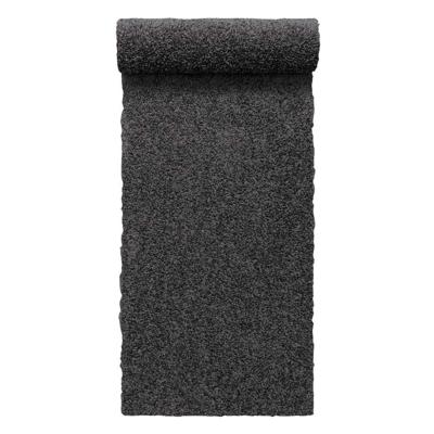 Leen Bakker - Tapijt Bardolino - Antraciet - Polyethyleen - Grijs - B400 Cm