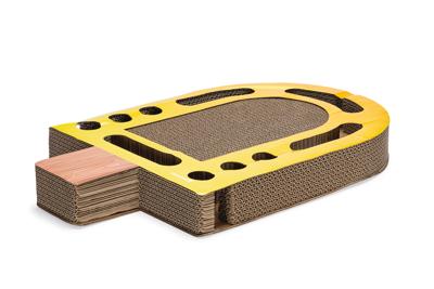 Beeztees Krabspeelgoed IJsje kattenspeelgoed karton 55x35x6 cm