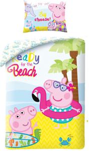 Peppa Pig Dekbedovertrek Summer ready 140 x 200 cm katoen