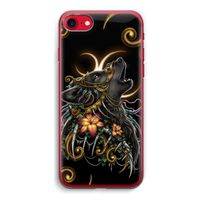 Huilende Wolf: iPhone SE 2020 Transparant Hoesje