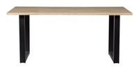 WOOOD Boomstam Eettafel 'Tablo' met U-poot, 180 x 90cm