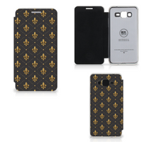 Samsung Galaxy Grand Prime Telefoon Hoesje Franse Lelie - thumbnail