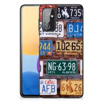 Samsung Galaxy M52 Silicone Back Case Kentekenplaten