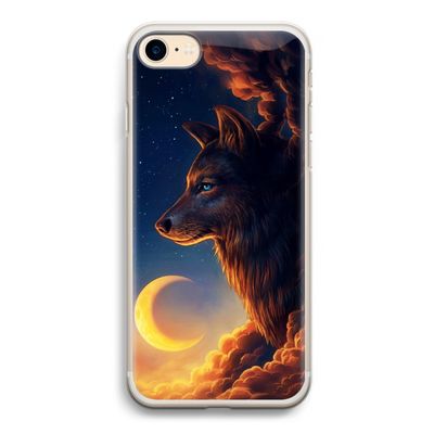 Night Guardian: iPhone 7 Transparant Hoesje