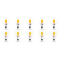 LED Lamp 10 Pack - Velvalux - G9 Fitting - Dimbaar - 3W - Warm Wit 3000K | Vervangt 32W