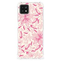 OPPO A53 5G | A73 5G Case Pink Flowers - thumbnail