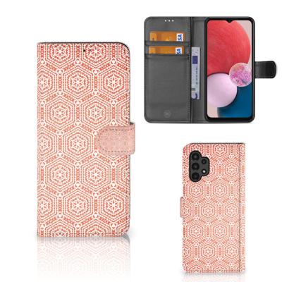 Samsung Galaxy A13 (4G) | Telefoon Hoesje | Pattern Orange
