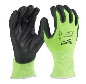 Milwaukee Pack Hi-Vis Cut A - XL/10 Werkhandschoenen Hi-vis snijklasse 1/A - XL/10 - 12 paar - 4932492916