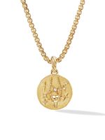 David Yurman pendentif Capricorn en or 18ct pavé de diamants (28,7 mm)