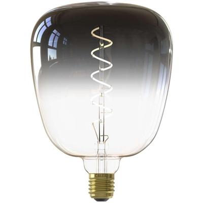 Leen Bakker - Calex Kiruna LED - 5W - Dimbaar - Glas - Grijs - H20 Cm