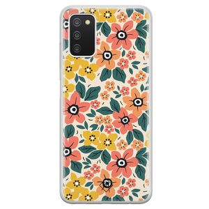 Samsung Galaxy A03s siliconen hoesje - Blossom