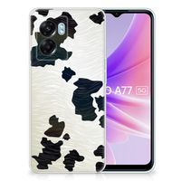 OPPO A77 | A57 5G TPU Hoesje Koeienvlekken