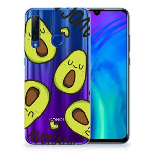 Honor 20 Lite Telefoonhoesje met Naam Avocado Singing