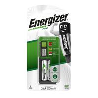 Energizer NiMH-Batterijlader AA / AAA | 1.2 V DC | 2x AA/LR6 | 1 stuks - EN-53542143900 EN-53542143900 - thumbnail