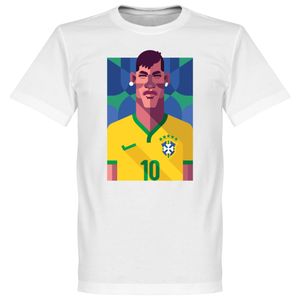 Playmaker Neymar Football T-Shirt