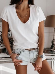 White Basic Solid Top