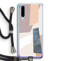 Luca: Huawei P30 Transparant Hoesje met koord