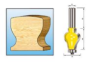 Makita Accessoires Handgreepprofielfrees HM S12 - D-11829