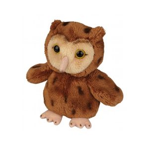 Pluche bosuil knuffels 15 cm   -