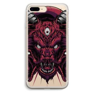 Hell Hound and Serpents: iPhone 7 Plus Transparant Hoesje