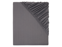 LIVARNO home Jersey hoeslaken 180-200 x 200 cm (Donkergrijs)