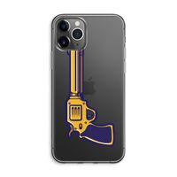 Pew Pew Pew: iPhone 11 Pro Max Transparant Hoesje