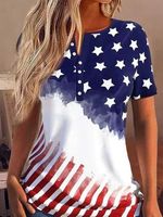 Casual Buckle Independence Day Jersey Shirt - thumbnail