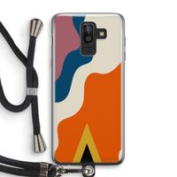 Noor A: Samsung Galaxy J8 (2018) Transparant Hoesje met koord