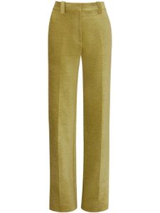 Victoria Beckham Straight broek - Groen