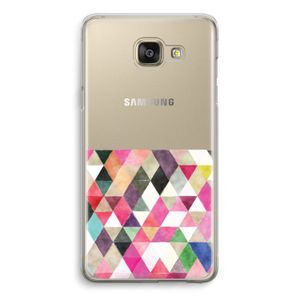 Gekleurde driehoekjes: Samsung Galaxy A5 (2016) Transparant Hoesje