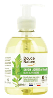 Douce Nature Zeep Marseille vloeibaar ijzerkruid/verbena bio 300 Milliliter