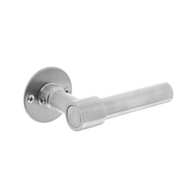 Intersteel Deurklink L/L-modelKrucko met plat rozet 2mm RVS - 0035.167002