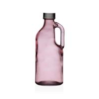 Waterfles Versa Roze Glas Aluminium