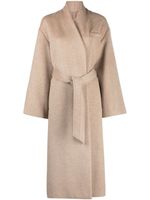 Claudie Pierlot manteau ceinturé à boutonnière croisée - Tons neutres