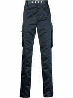 1017 ALYX 9SM pantalon slim à effet de brillance - Bleu