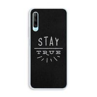Stay true: Huawei P Smart Pro Transparant Hoesje