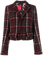 Marni veste boutonnée en tweed - Rouge