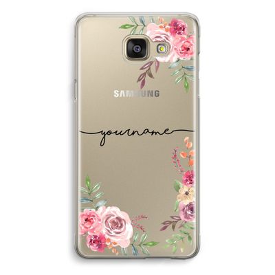 Rozen: Samsung Galaxy A5 (2016) Transparant Hoesje