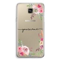 Rozen: Samsung Galaxy A5 (2016) Transparant Hoesje Rozen: Samsung Galaxy A5 (2016) Transparant Hoesje