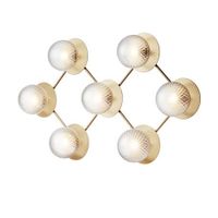 Nuura Liila 7 Wandlamp - Goud - Helder