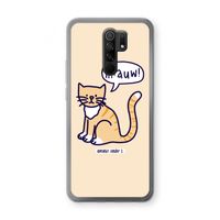 Miauw: Xiaomi Redmi 9 Transparant Hoesje