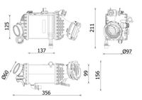 Intercooler, inlaatluchtkoeler CI659000P - thumbnail