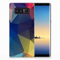 Samsung Galaxy Note 8 | TPU Hoesje | Polygon Dark