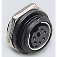 BKL Electronic 0204035 Miniatuur-DIN-connector Bus, inbouw verticaal Aantal polen: 4 Zwart 1 stuk(s)