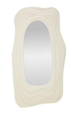 WANDSPIEGEL DAFNE WIT CM 90X4X165