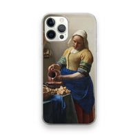 The Milkmaid: iPhone 12 Pro Transparant Hoesje